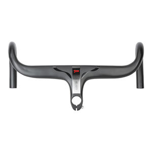Promend 700C <span class=keywords><strong>Gravel</strong></span> Bike Racing <span class=keywords><strong>Manillar</strong></span> Stem <span class=keywords><strong>Manillar</strong></span> de bicicleta de una pieza de aluminio <span class=keywords><strong>integrado</strong></span> con cable interior 420/400 - Product Image 4