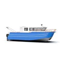 12mアルミニウム水文測量船作業カタマラン旅客船漁船