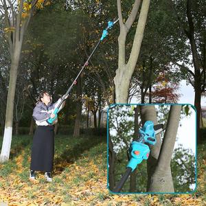 Kit combinado de podadora de motosierra inalámbrica 2 en <span class=keywords><strong>1</strong></span> de 21V con barra telescópica para jardín, patio de frutas, poda de trabajo alto - Product Image 5