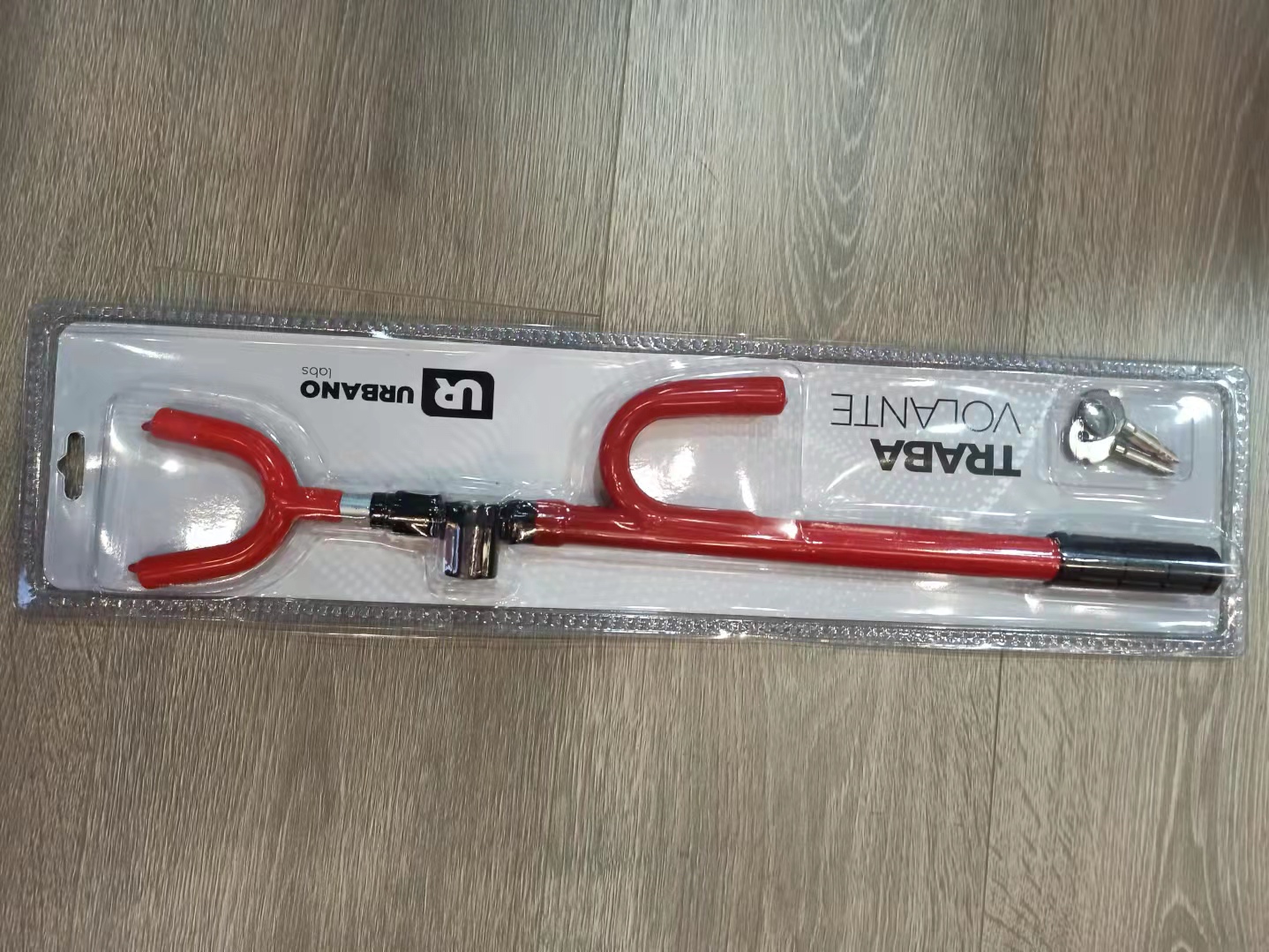 ANMA High-Quality Steel Anti-Theft Car Steering Wheel Brake Pedal Lock - Product Details Sourcing In