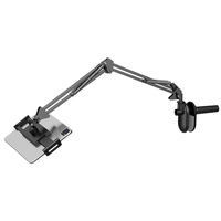 Support de col de cygne pliable à bras Long pour tablette iPad, support paresseux