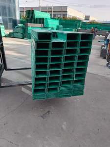 Baki Kabel Serat Kaca <span class=keywords><strong>FRP</strong></span> GRP Berkualitas Tinggi Tipe Tangga untuk Industri & Konstruksi Bahan Baja Tahan Karat - Product Image 4