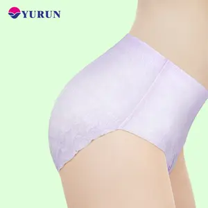 Período descartável menstruação calcinha OEM Manufactory Período Atacado Calcinhas Sanitary Pad Pants