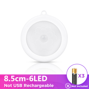 <span class=keywords><strong>Sensor</strong></span> de movimiento magnético Led para cocina, Detector de movimiento, luces Puck, inalámbrico por USB - Product Image 3