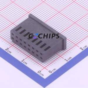 280366 Housing (Wire-to-Board / Wire-to-Wire) P=2.54mm Connector ( Jack Structure: 2x8P )( Pitch: 2.54mm )( Number of Rows: 2 ) - Product Image 1