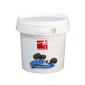 Bán buôn cấp thực phẩm PP chất liệu 1L Xô Nhựa container cho bơ đậu phộng bao bì - Product Image 5