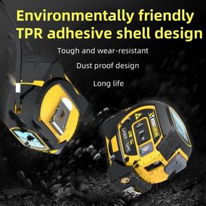 3-in-1 elektrisches digitales Stahlband maß 40M/60M Laser-Entfernungs messer Benutzer definiertes Logo Edelstahl-Klingen material - Product Image 3