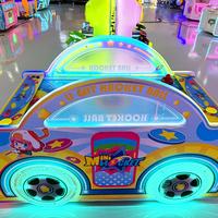 Table de hockey sur air pour enfants à monnayeur, mini simulateur de jeu d'arcade avec garantie d'un an pour centre de jeux