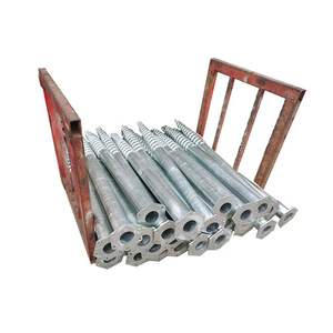 Sistema de Instalación de Cimentación Solar con Pilotes Espirales Galvanizados en Caliente Sin Aleación HRB500 HRB335 HRB400, Estándar BS/AiSi, Corte y Doblado - Product Image 3