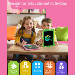 Tavoletta da Disegno LCD Riutilizzabile per Bambini, Set per Dipingere, Giocattoli Educativi, <span class=keywords><strong>Hobby</strong></span>, Regali di Compleanno - Product Image 5