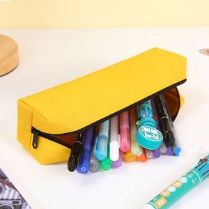 Direct Factory Sale Custom Candy Color Polyester Makeup Storage <b>Bag</b> With Zipper New Pencil Cases & <b>Bags</b> - Product Image 4