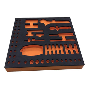 Caja de embalaje personalizada con troquelado de espuma EVA Inserto de espuma <span class=keywords><strong>Epe</strong></span> personalizado Flocado - Product Image 5