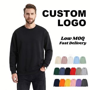Sudadera con Capucha Unisex de Color Sólido, Forrada de Felpa, Gruesa, de Manga Larga, de Algodón/Fibra de Bambú, con Bolsillo Grande, Casual, Bordada - Product Image 2