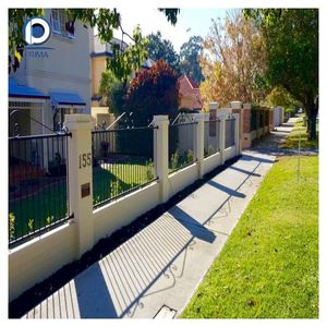 Ringhiera in Ferro Battuto PremierRail con Collare Decorativo Integrato per Scale - Product Image 3