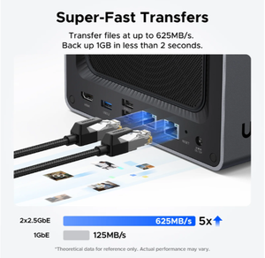 Marca Original Nuevo UG <span class=keywords><strong>REEN</strong></span> DXP4800 4-Bay NAS, 1ntel N100 en stock Precio de fábrica - Product Image 4