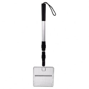 Pelle à litière pour chat télescopique à manche extensible, pelle de nettoyage métallique anti-fuite, ramasseur de déchets de plage et de toilettes - Product Image 4