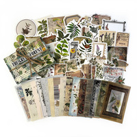 Kits de loisirs créatifs pour scrapbooking et journaux vintage, Bullet Planners, décorations esthétiques, cadres de collage pour art mural, autocollants de papeterie