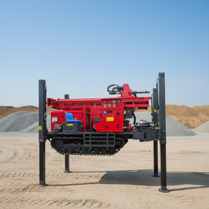 ZHIZUAN Dieselmotor Rupsbanden Draagbare Waterput Boormachine Rig 1 Jaar Garantie Max. 500m Boordiepte Goed - Product Image 1