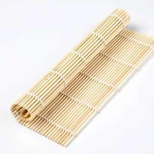 Bamboo Sushi <b>Mat</b> 24x24cm Square Hand <b>Roll</b> Mold For Sushi Making Eco-Friendly - Product Image 3