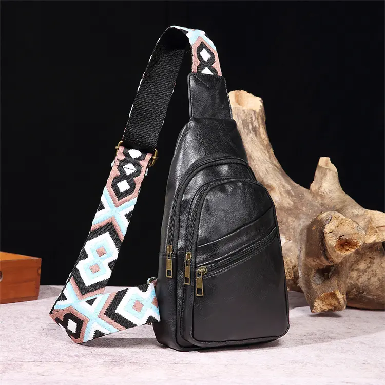 2024 selling Guitar Strap Sling Bag Women's Crossbody Waist Belt Fanny Bag Sling Bag For Women