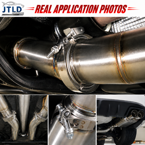 JTLD 3 "Inch <span class=keywords><strong>76mm</strong></span> 304 Pince à dégagement rapide en acier inoxydable Assemblage de pinces à bande en <span class=keywords><strong>V</strong></span> (2 brides et 1 pince) - Product Image 4