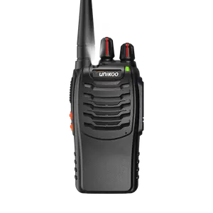 UNIKOO UK100 portatile a due vie radio a lungo raggio walkie talkie 16 canali