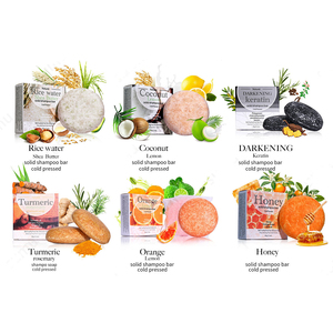 Thảo mộc tự nhiên-Truyền Shea bơ dầu ô liu dừa cà phê Dê Sữa tre than xà phòng dầu gội rắn hình thành với nước gạo - Product Image 3