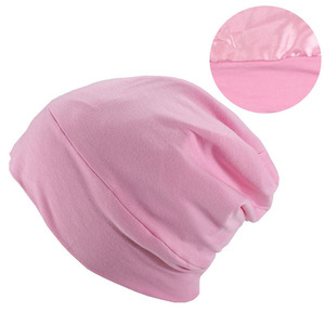 <span class=keywords><strong>Bonnet</strong></span> de Douche et de Nuit en Soie Satinée Double Couche Ajustable pour Femme – Grande Taille - Product Image 5