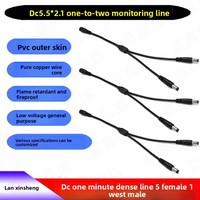 Cable de Seguridad Bidireccional para Vigilancia, Cable de Alimentación de 20 AWG de Calibre Grueso, Venta al Por Mayor