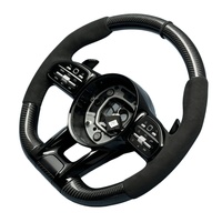 Volant en cuir suédé et fibre de carbone en promotion pour Mercedes Benz C63 AMG W205 W222 Mercedes AMG GT Accessoires auto
