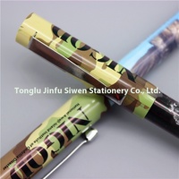 Ensemble de stylos marqueurs pour commerce extérieur coréen japonais, stylo à bille à transfert thermique, crochet en fer, rouleau de film de fleurs, impression, stylo patch