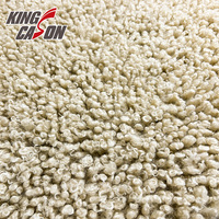 Tissu Sherpa Kingcason à finition soyeuse, facile d'entretien et lavable en machine, idéal pour les coussins décoratifs et les housses de coussin – Nouvelle collection à succès