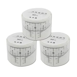 Règle de microblading permanente de maquillage, pochoirs autocollants de mesure de <span class=keywords><strong>sourcils</strong></span>, vente en gros OEM - Product Image 1