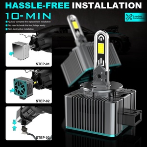 Sanvi D10 Competitive Price Durable Auto <b>Led</b> <b>Headlight</b> 160w Hid Bulb Upgrade to <b>Led</b> D Series D1S D1R D1C D1R D1C <b>Led</b> - Product Image 2