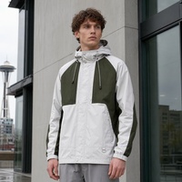 Veste longue coupe-vent imperméable multi-poches en softshell réfléchissant avec fermeture éclair, disponible en stock usine, personnalisable