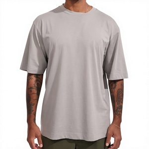 Camiseta de Manga Corta Raglan con Logotipo Personalizado de Fábrica, Nueva Llegada, Venta Caliente, Estilo Urbano, Corte Cuadrado, Largo Recortado - Product Image 1