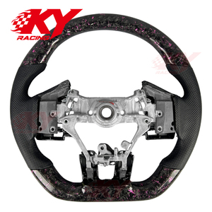 Accesorios para Automóviles Subaru Forester Legacy Outback XV WRX 2015-2026, Volante Personalizado de Fibra de Carbono con Pantalla LED de RPM - Product Image 4