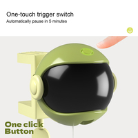 Juguete de bola de gato de elevación automática eléctrico ajustable para mascotas con movimiento interactivo, novedad
