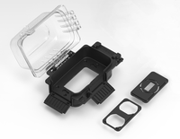 ELEGRP Cache-prise électrique étanche IP66, couvercle transparent robuste pour prise double