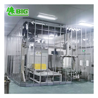 Lámina de PVC Transparente Antiestática y Duradera Boligao, Lámina de Plástico Flexible para División de Espacios Industriales y Talleres