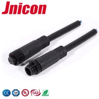 Résistant aux intempéries M12 IP68 12V 24V 48V Câble de connecteur d'alimentation étanche Connecteur M12