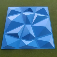 Panneau moderne 3d de mur de plafond de PVC de décor d'art de mur pour la réception