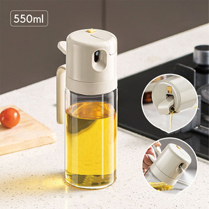 Vente chaude <span class=keywords><strong>de</strong></span> haute qualité 550ml cuisine verre vaporisateur barbecue vaporisateur et verser verre huile d'olive pulvérisateur bouteille pour la <span class=keywords><strong>cuisson</strong></span> - Product Image 5