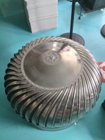 Ventilateur d'évacuation de toit domestique léger en acier inoxydable 680 304, 6 kg, turbine éolienne non motorisée