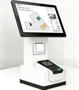 Caisse enregistreuse métallique avec imprimante intégrée et terminal de point de vente pour supermarché, restaurant, <span class=keywords><strong>machine</strong></span> de caisse automatique - Product Image 1