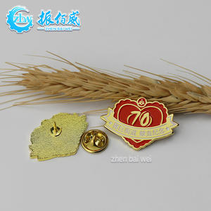 ผลิตเข็มกลัดโลหะเคลือบอ่อนสำหรับอาสาสมัครบริจาคเลือด, เข็มกลัดโลหะผสมสังกะสีเคลือบอ่อนและแข็งแบบกำหนดเอง - Product Image 5