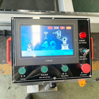 Machine de découpe CNC double extrémité pour aluminium et UPVC avec contrôle servo à 45/90 degrés pour profilés de fenêtres et de portes