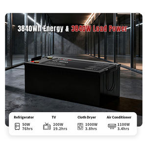 Deep Cycle LiFePO4 paket baterai Lithium 12V 300ah Pin dengan masa pakai 6000 siklus dan garansi <span class=keywords><strong>3</strong></span> tahun untuk penyimpanan EV & energi surya - Product Image 5