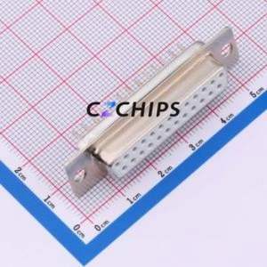 61802525123 D-Sub/VGA Connector Through hole Component (THT) Connector 25P Through Hole 2 - Product Image 1