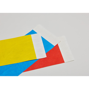 Pulseras de Tyvek de color sólido de 19 mm (3/4 pulgadas) para marcar rápidamente, pulseras Tyvek duraderas e impermeables. - Product Image 4